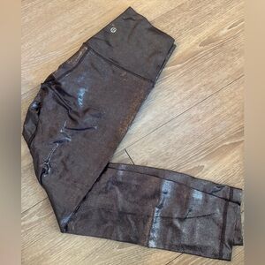 Lulu lemon shiny leggings